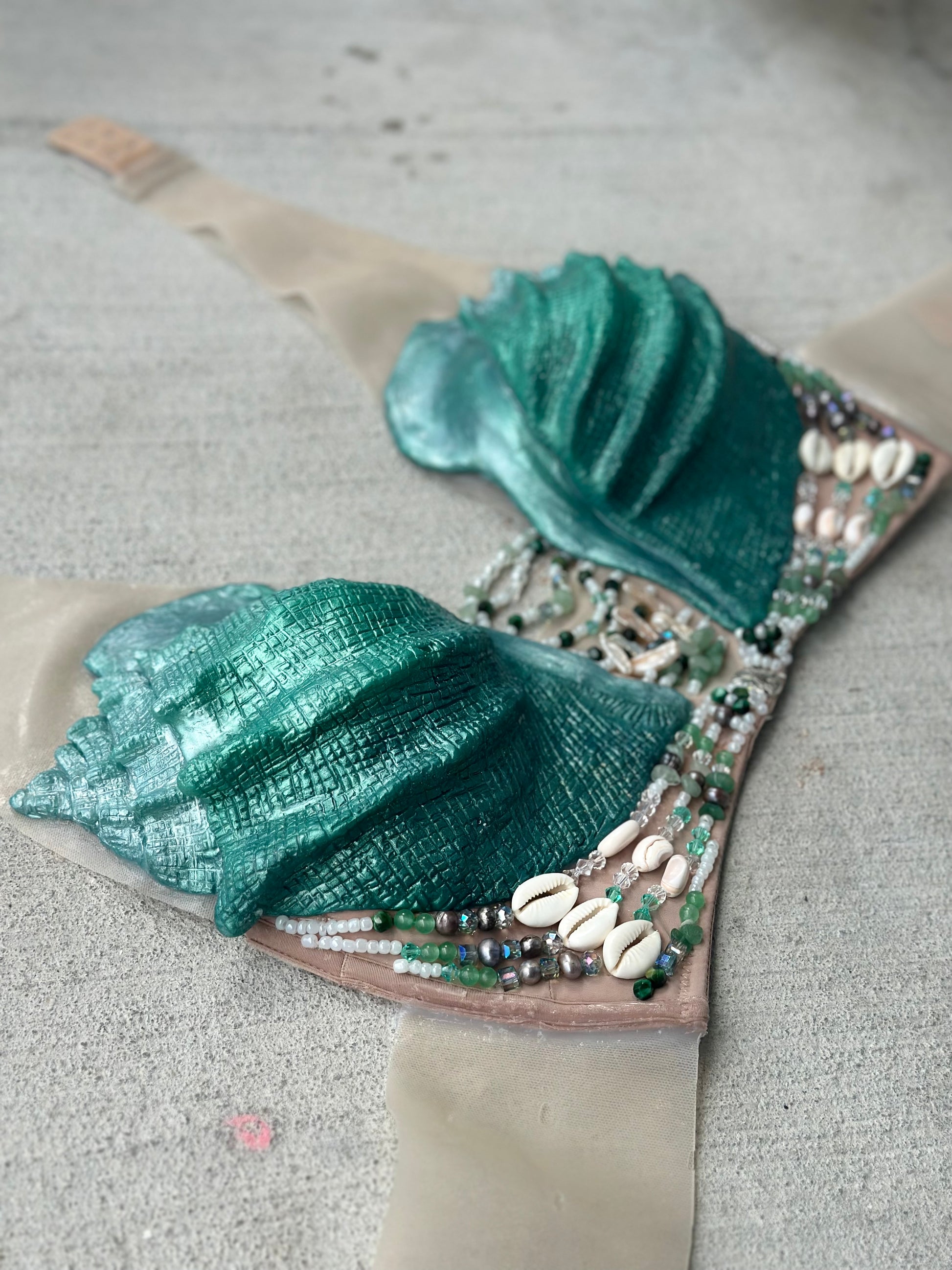 Custom Conch Shell Top B/C/D/DD/F/G cup size