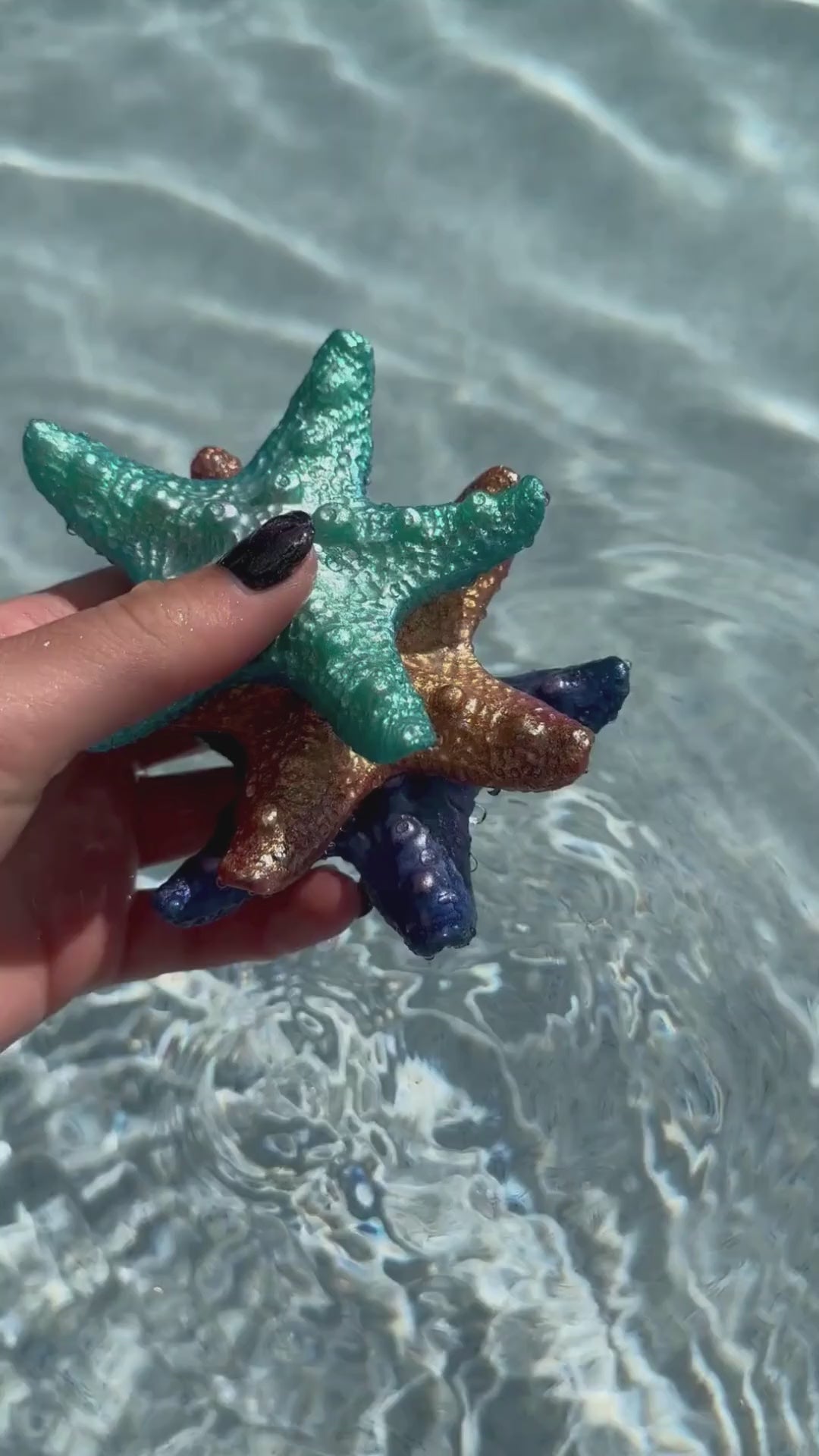 Mermaid Star Pack ~ 3 Starfish Pool Dive Toys