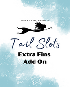 Extra Fins Add-On – For Custom Mermaid Tail Orders Only