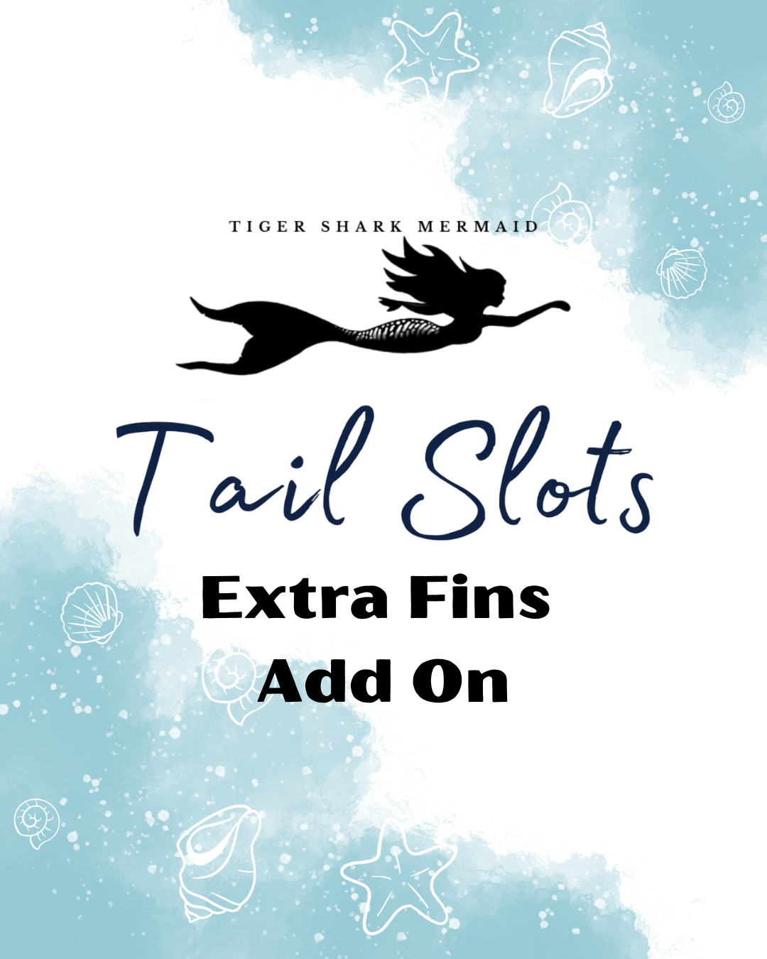 Extra Fins Add-On – For Custom Mermaid Tail Orders Only