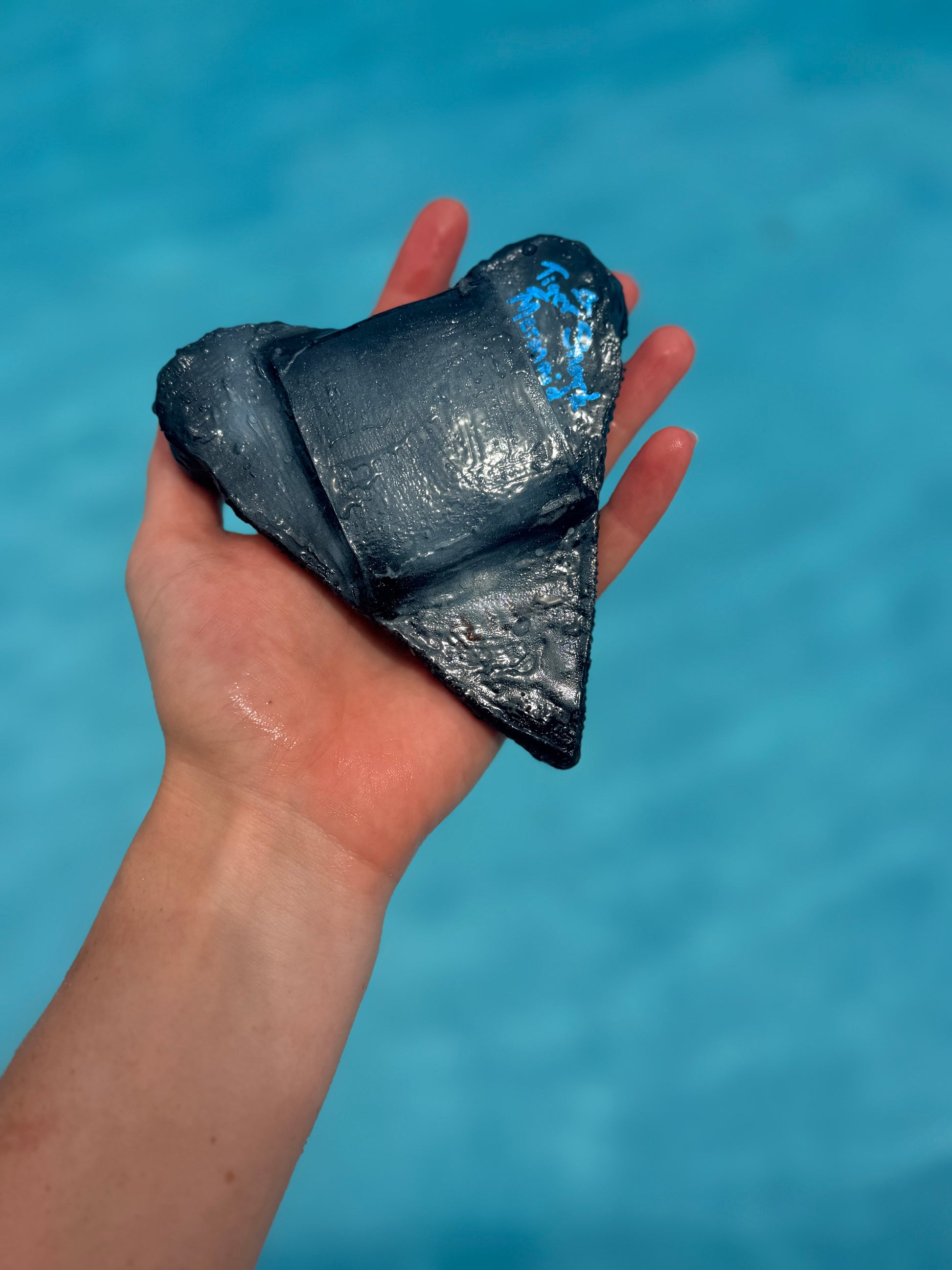Custom Shark Tooth Dive Weight | Silicone Freediving & Mermaid Weight |Sold Individually