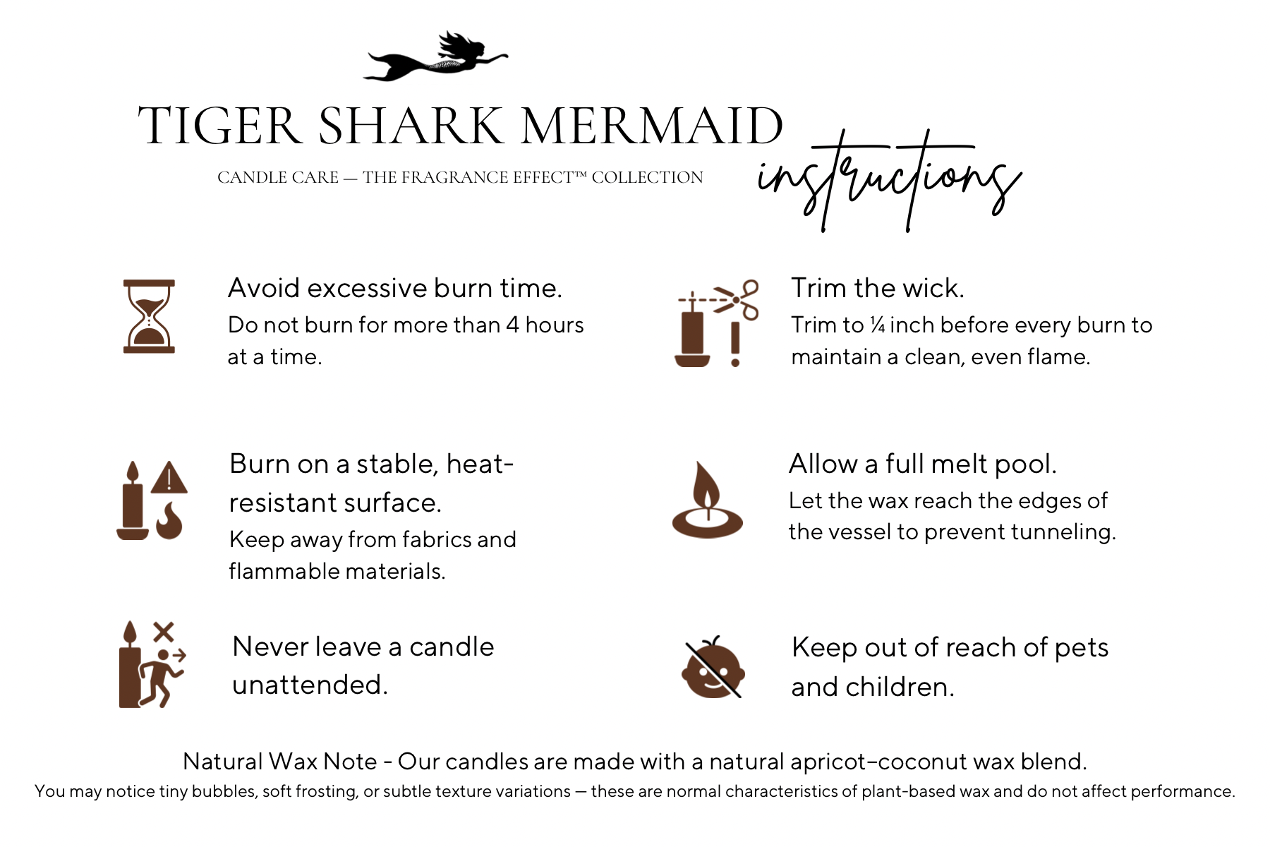 ARCTIC BIRCH — 7oz Apricot Coconut Wax