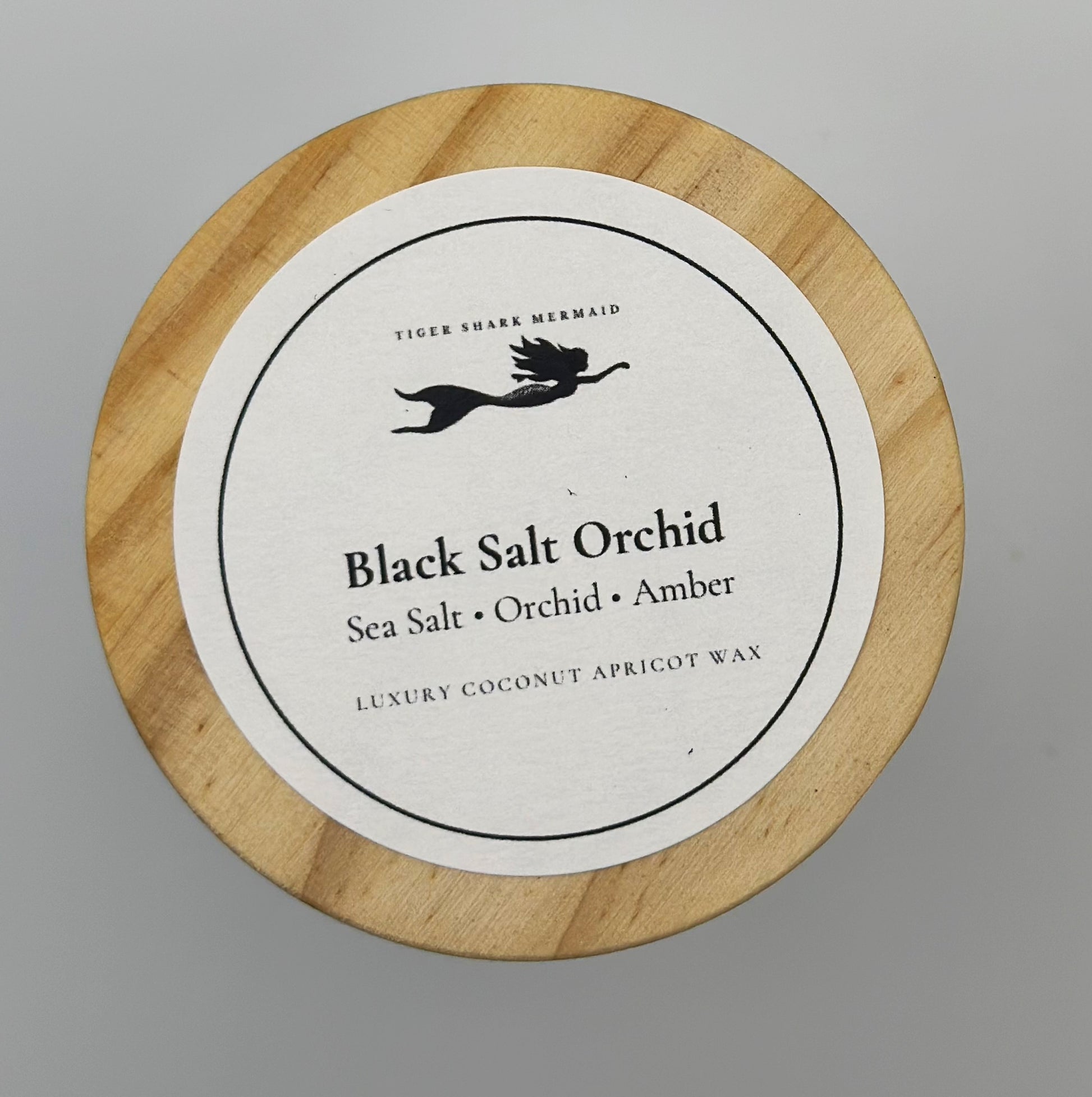 Black Salt Orchid — 7oz Apricot Coconut Wax