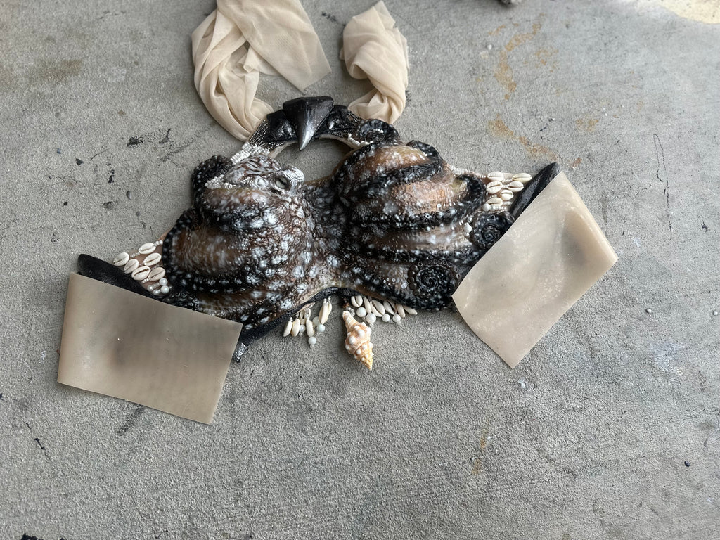 Elite Octopus Top /Thresher Shark Combo— Custom Slot Cup Sizes B,C,D,DD, DDD/F, DDDD/G, & DDDDD/H