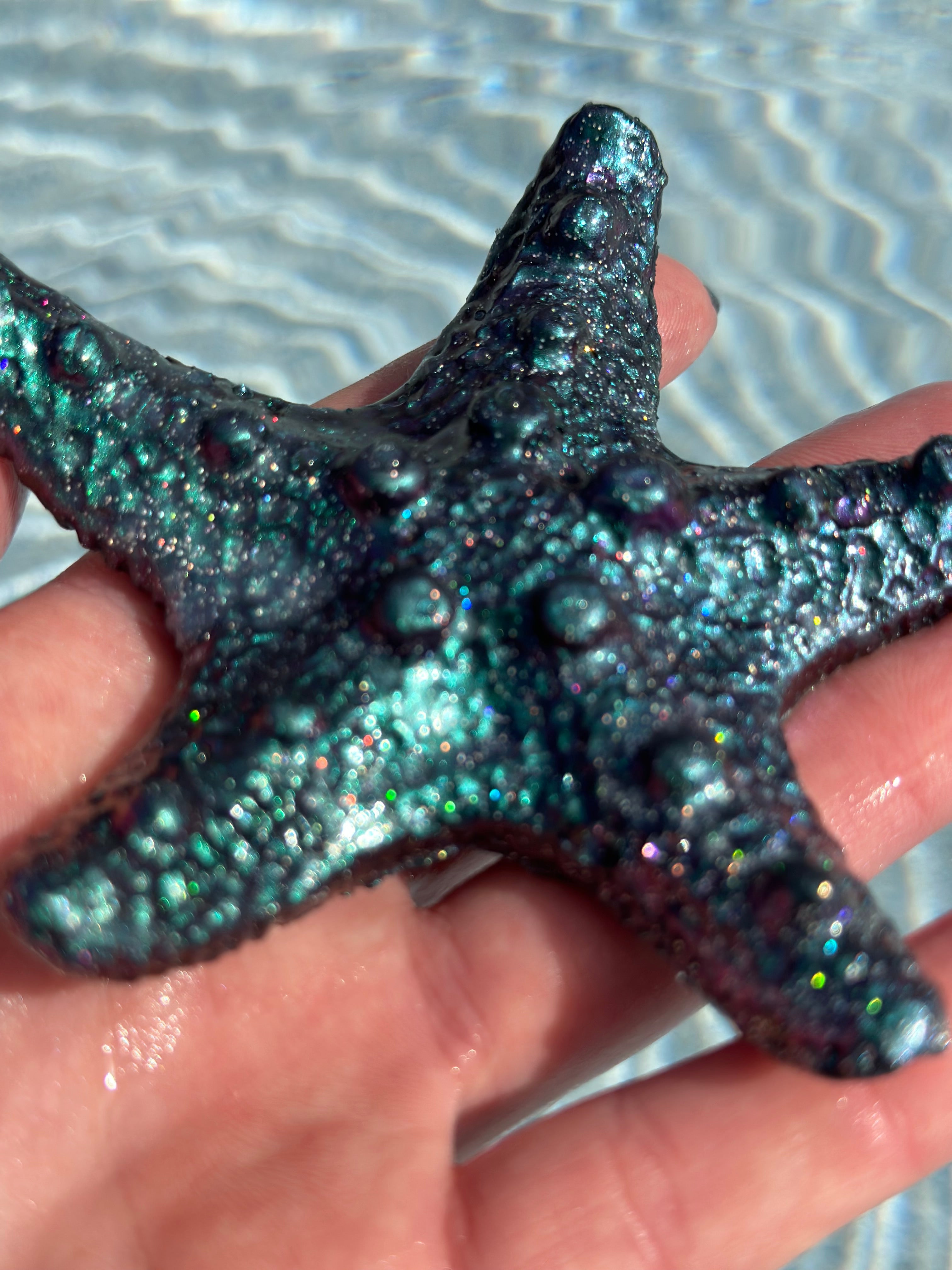 Custom Silicone Starfish Dive Toys – Set of 3 | Mermaid Tail Match, Pool Props & Underwater Party Favors