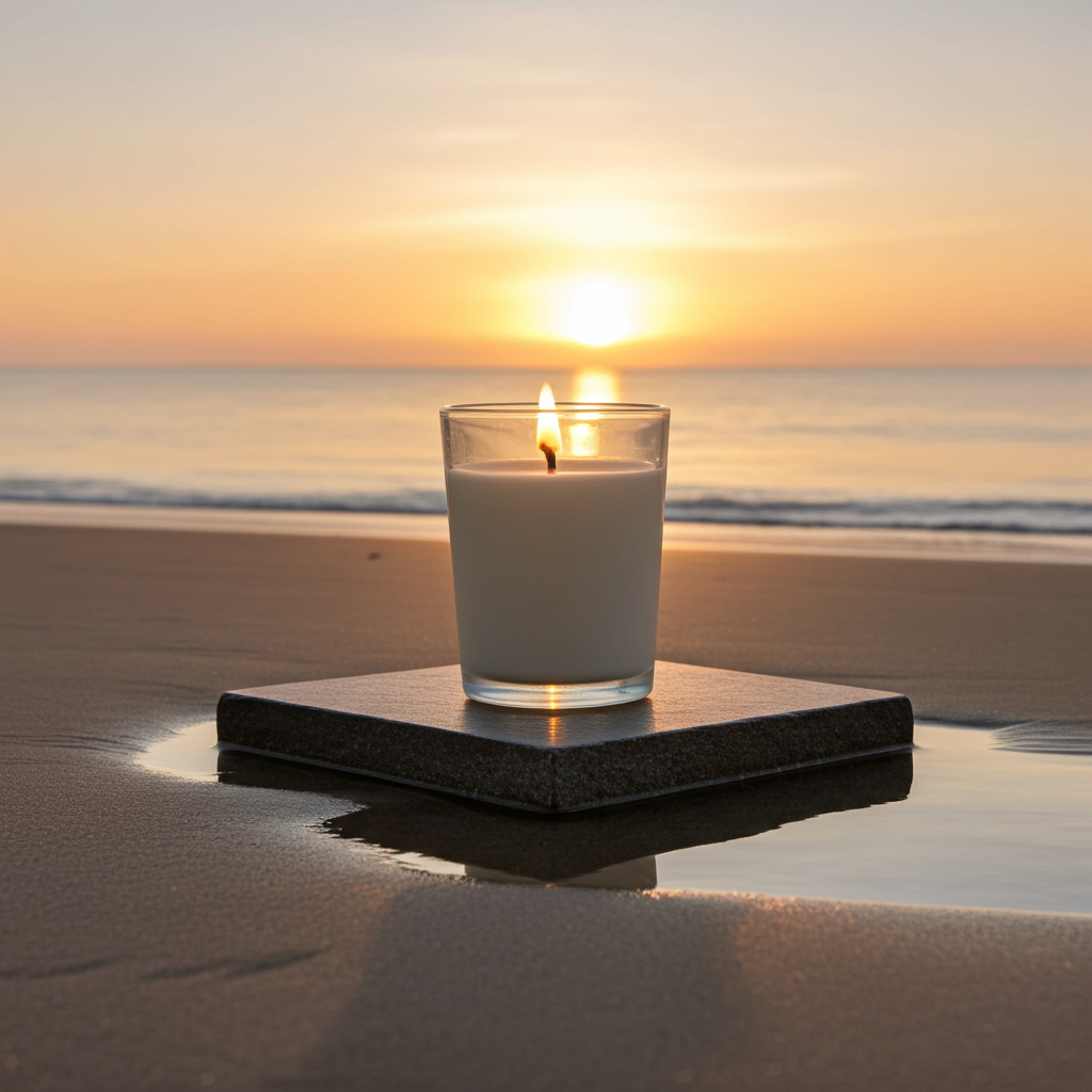 SANDALWOOD COAST — 7oz Apricot Coconut Wax