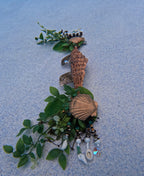 Shell-Inspired Mermaid Hair Pieces – Headdresses + Clip