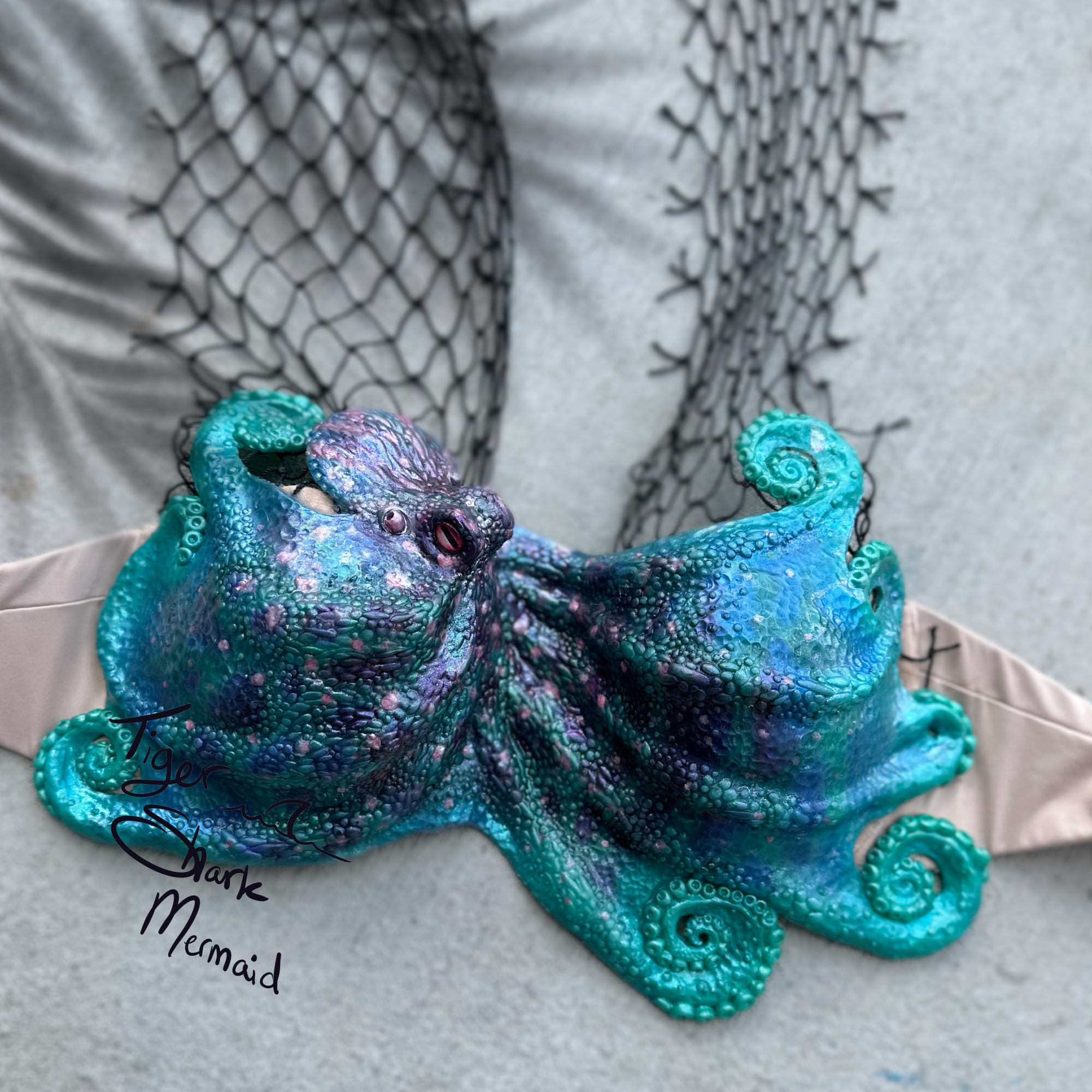 Caribbean Reef Octo Top, Cup Sizes B,C,D,DD, DDD/F, DDDD/G, & DDDDD/H