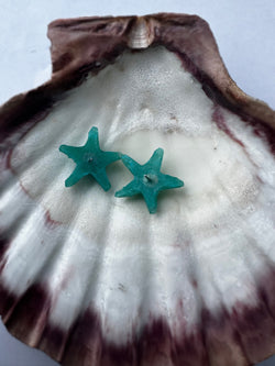 Silicone Starfish Earrings -