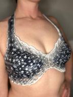H2O-Inspired Mermaid Bra Top – Handcrafted Ocean Fantasy Costume Piece Top Slots B/C/D