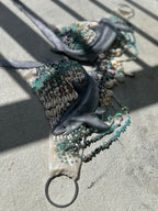 Custom Thresher Shark Beaded Mermaid Top Slot