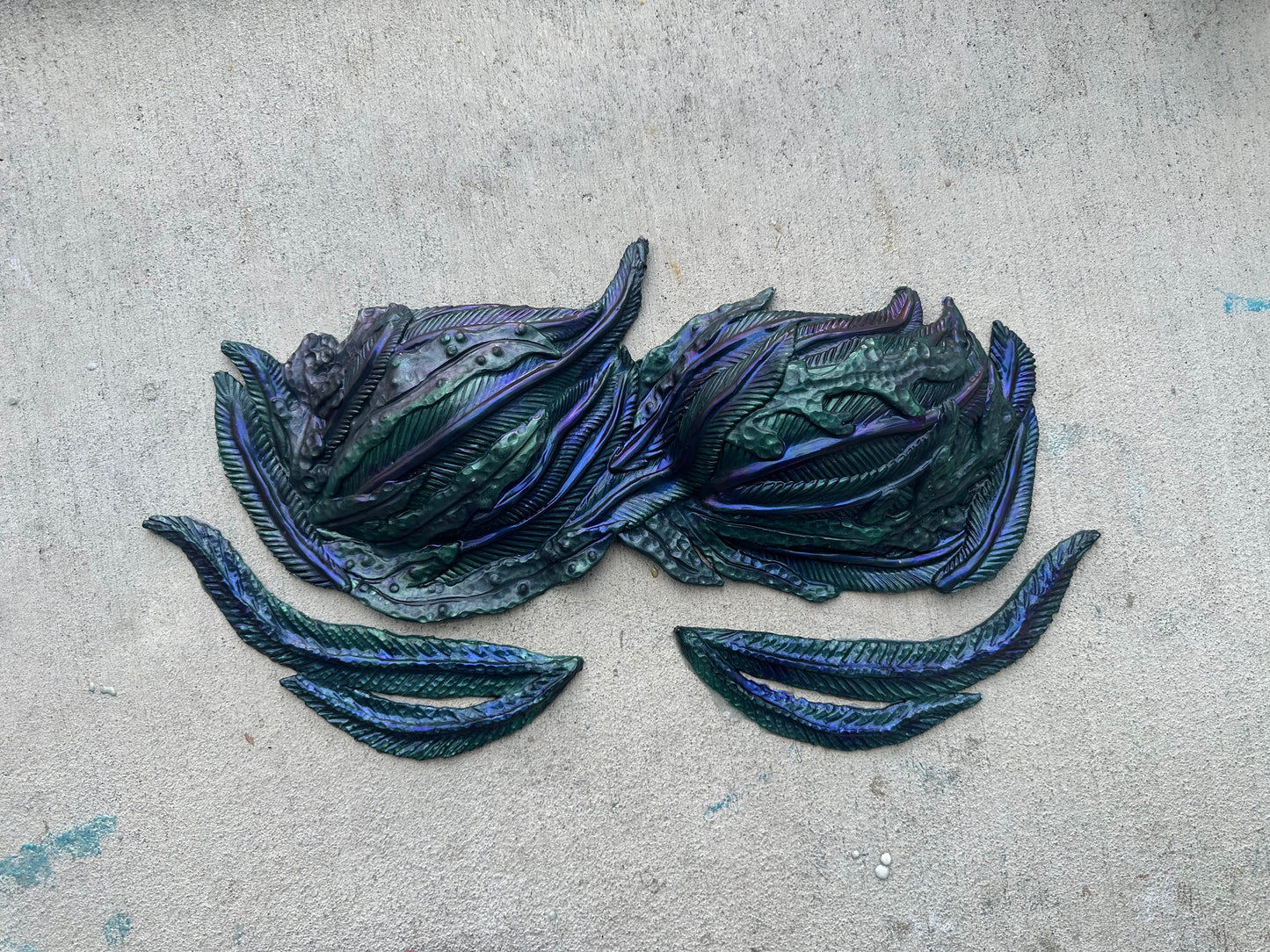 Colorshifting build a top Seaweed top B, C, D, DD cup size