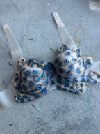 Pre-Made Blue-Ringed Octopus Silicone Mermaid Top – Adjustable Band for C Cup Sizes