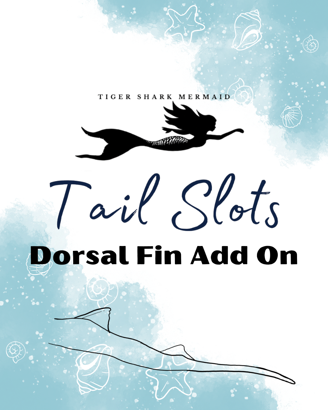 Mermaid Tail Add-On: Dorsal Fin