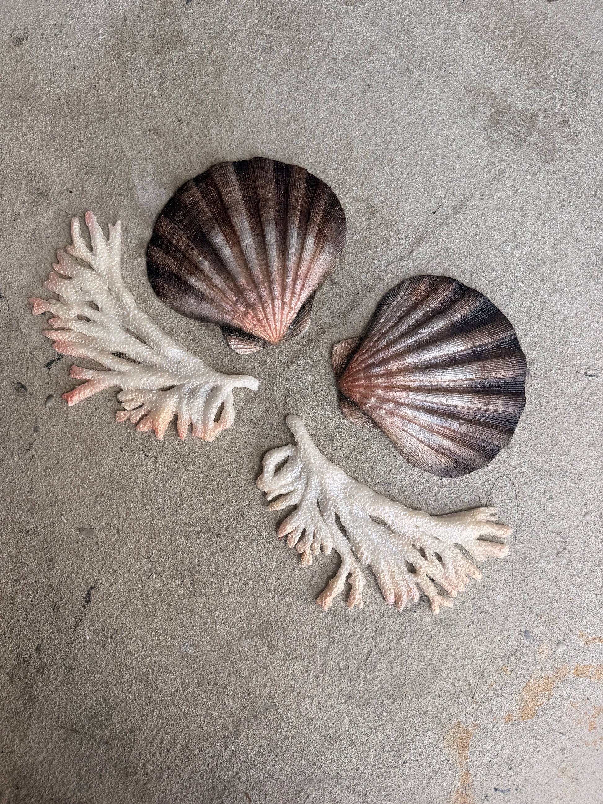 Natural Shell Build-A-Top Set – Custom Silicone Mermaid Top (B–DD)