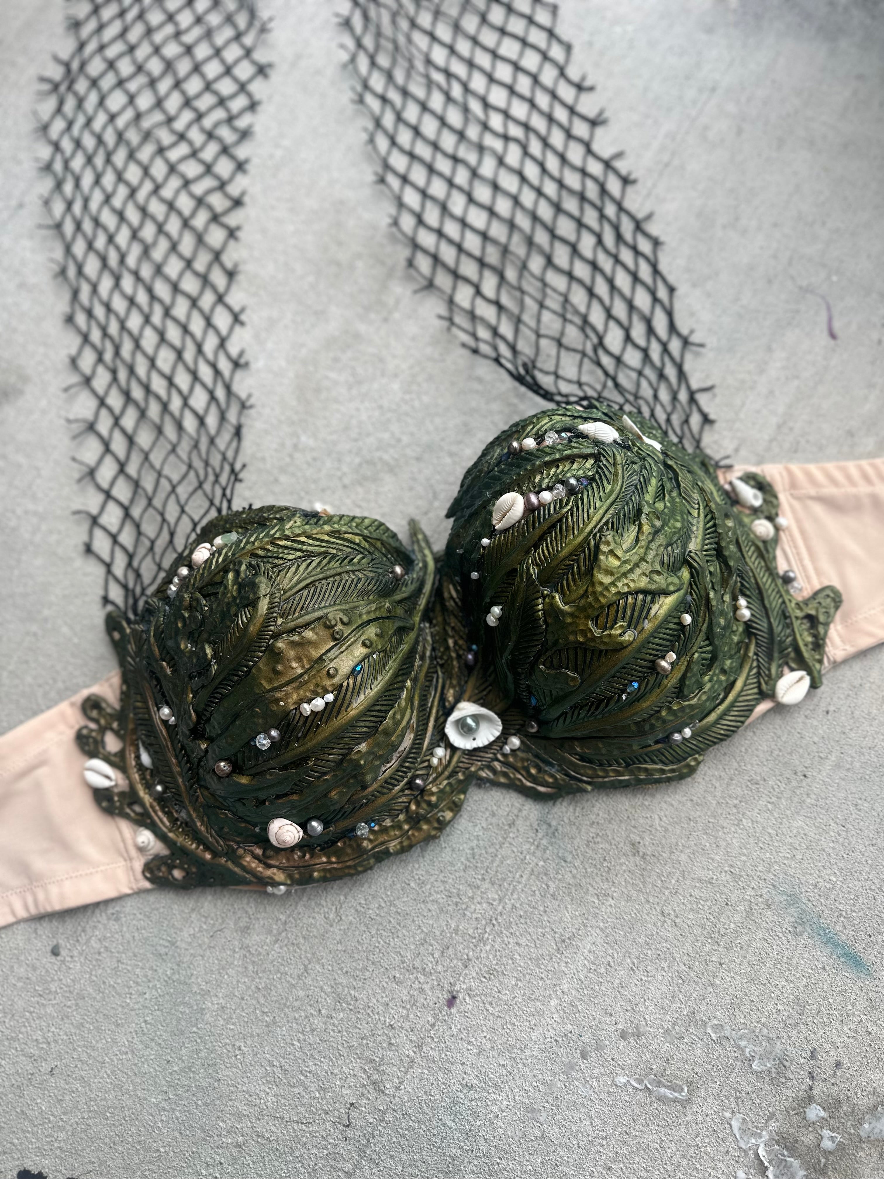 Custom Seaweed Top Slot, Cup Sizes B,C,D, &DD