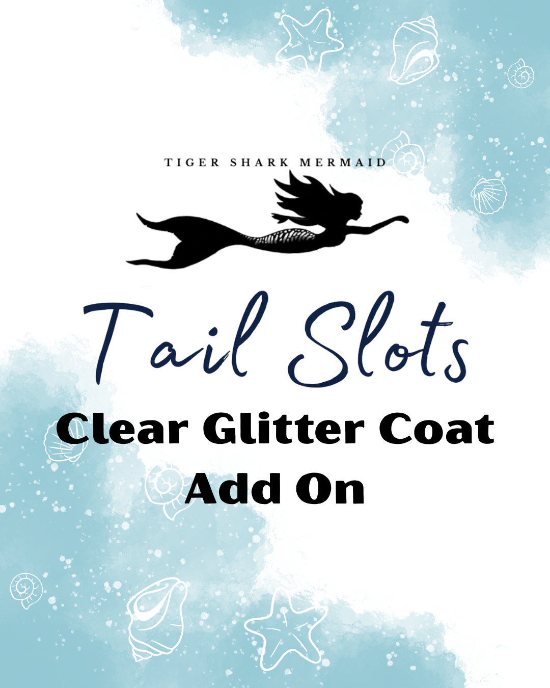 Glitter Coat Add-On – For Custom Mermaid Tail Orders Only