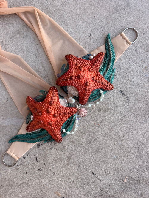 A-Cup Starfish Mermaid Top – Ready to Ship pre-made