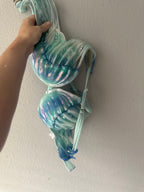 Jellyfish Silicone Mermaid Top (Swimsuit-Base Custom) B/C\D and DD Cup Available