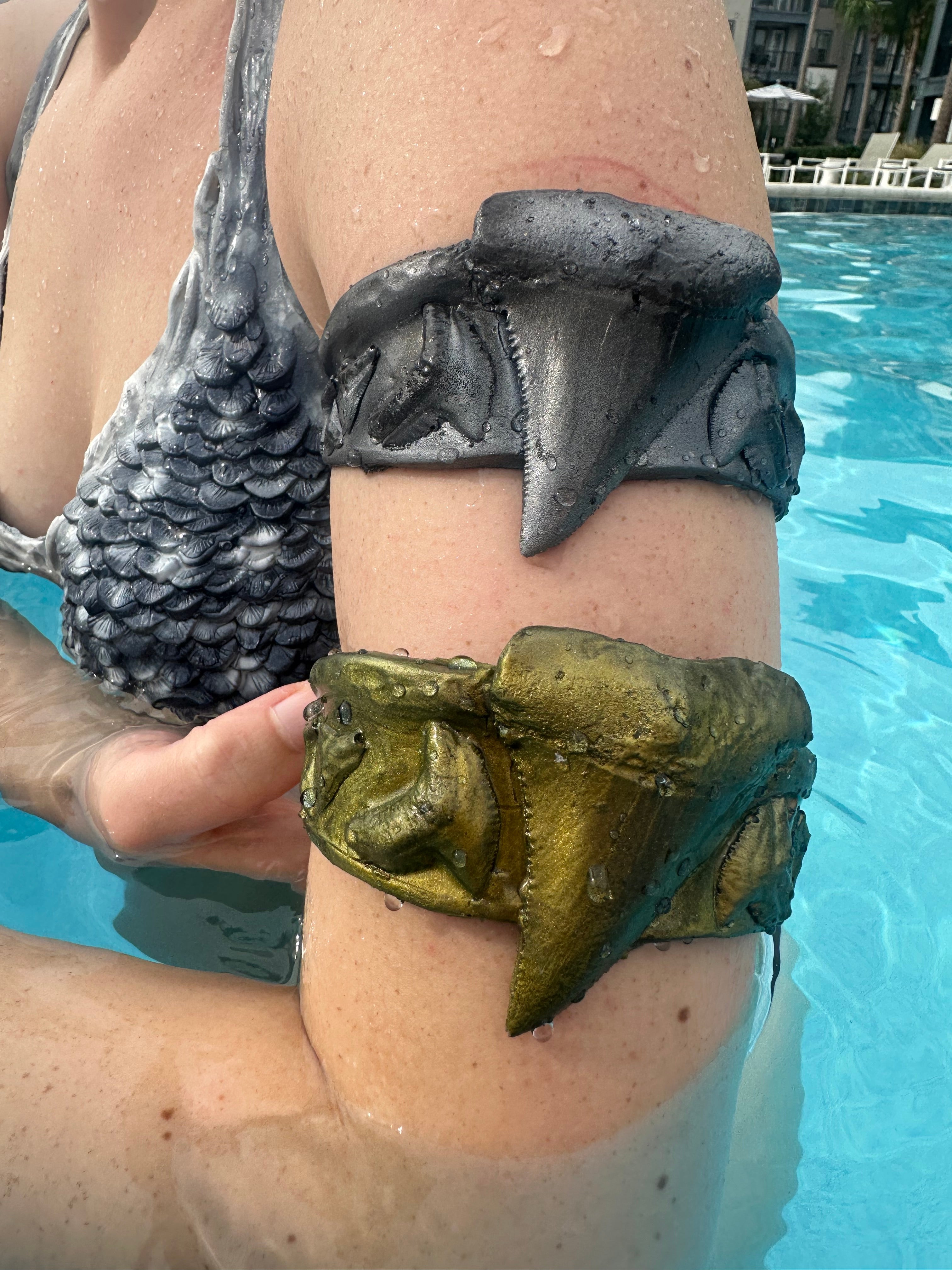 Custom Shark Tooth Arm Wrap – Made to Order