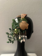 Shell-Inspired Mermaid Hair Pieces – Headdresses + Clip