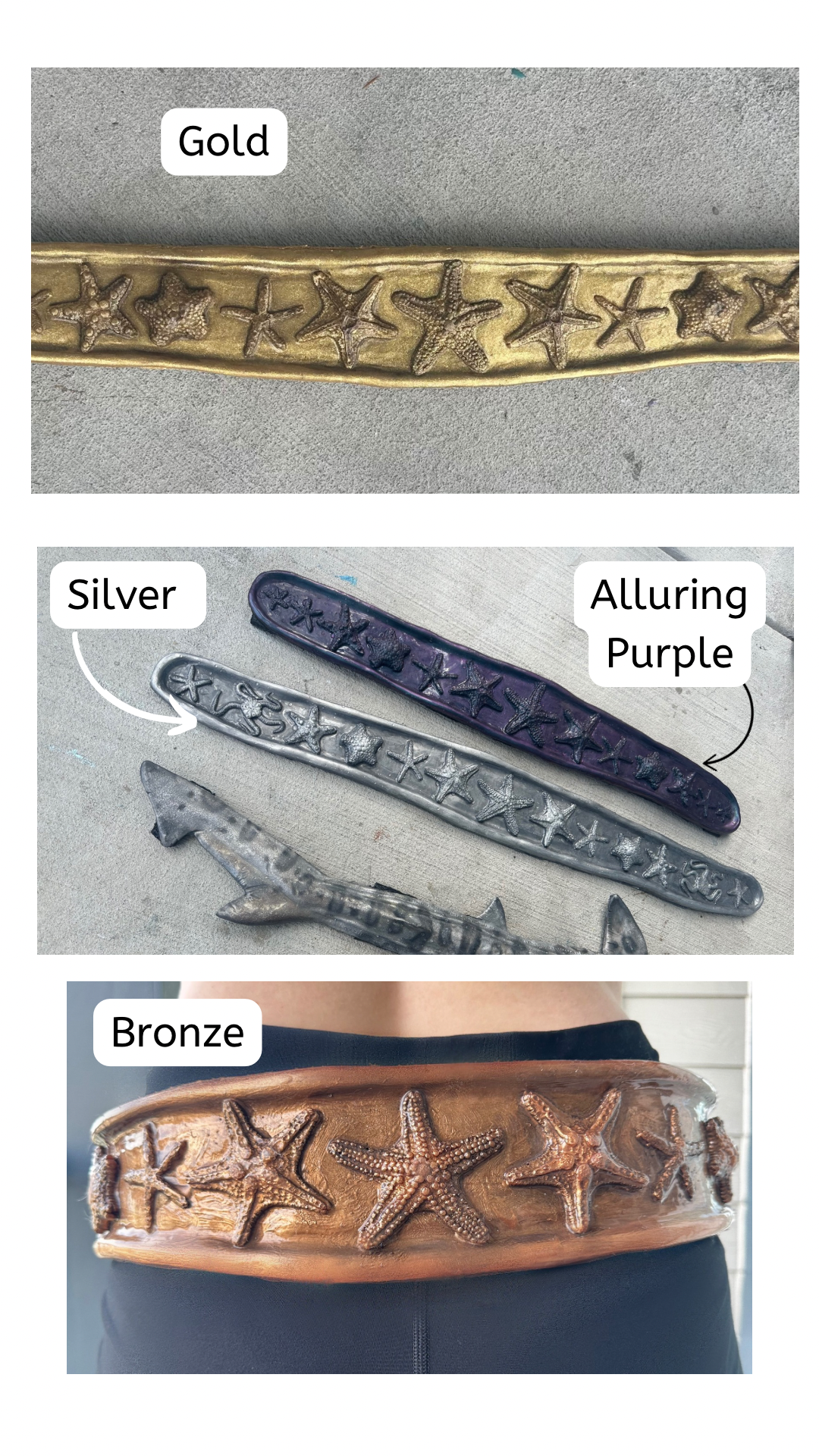 Silicone Starfish Freediving Weight Belt – Ocean-Inspired Design for Mermaids & Divers