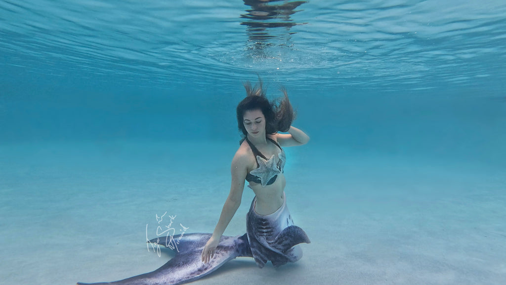 Color Shift Starfish Mermaid Top – 34C pre made