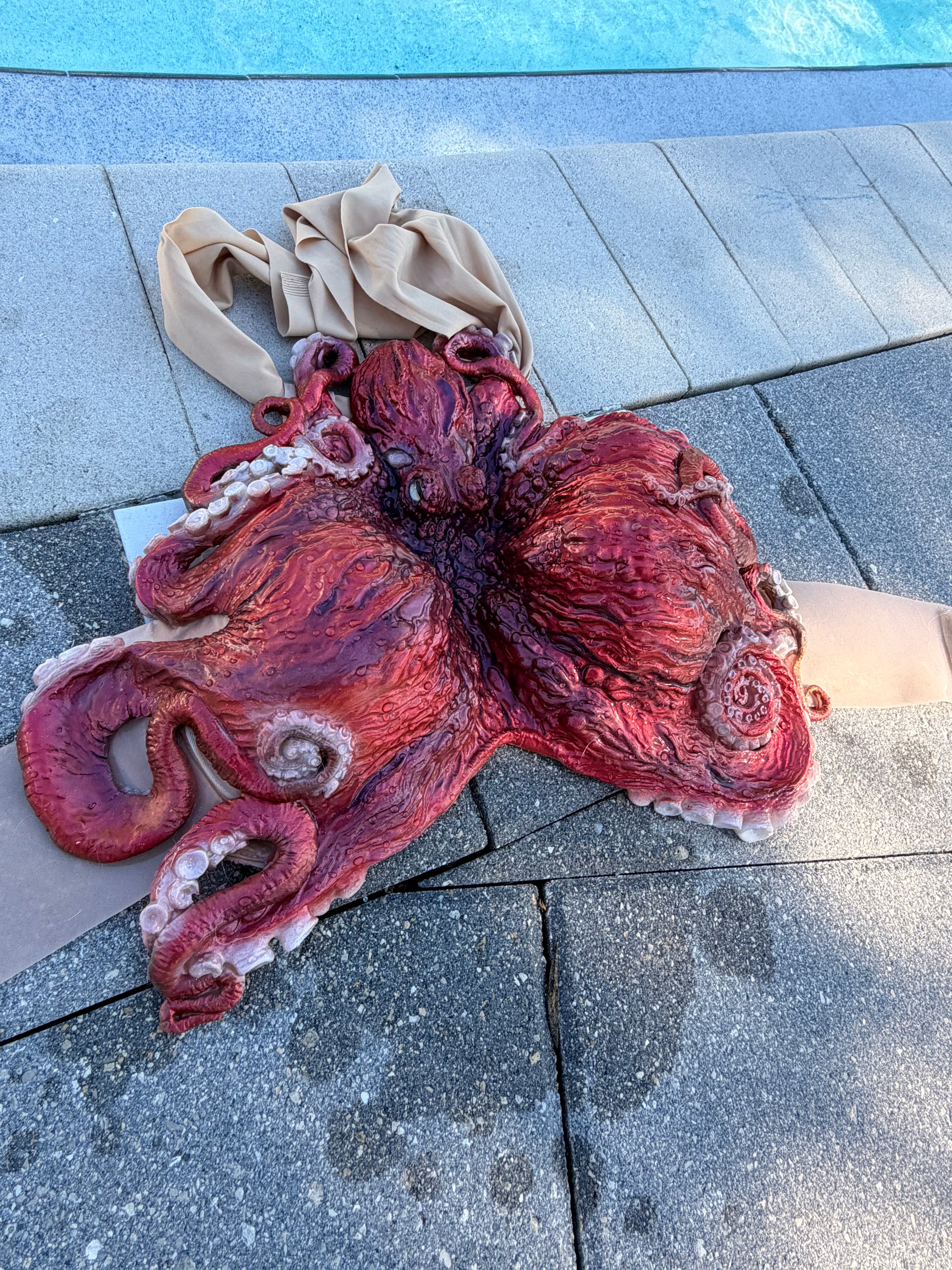 Custom Pacific Octopus Silicone Top – Color Choice (B–DD Fit)