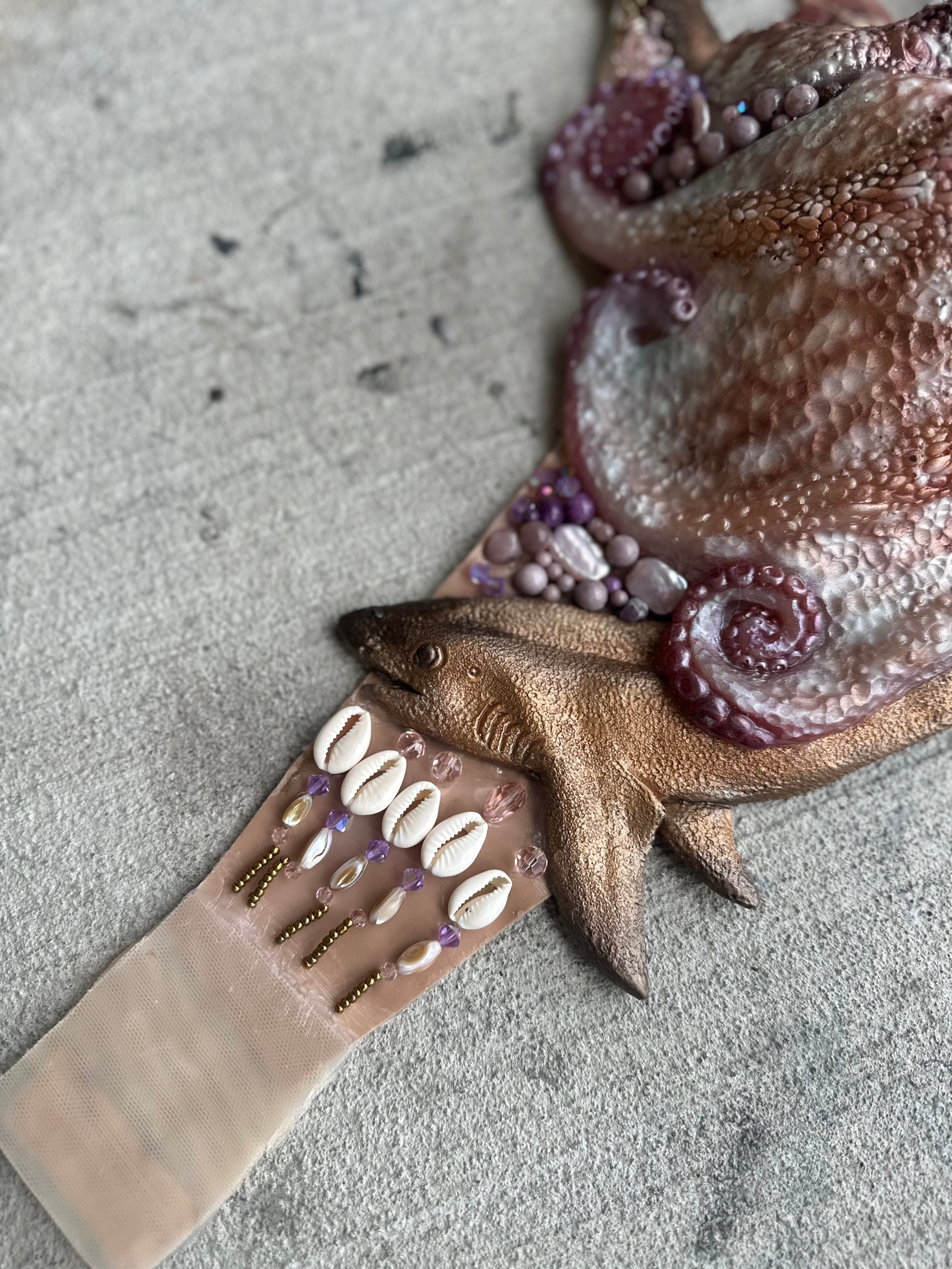 Elite Octopus Top /Thresher Shark Combo— Custom Slot Cup Sizes B,C,D,DD, DDD/F, DDDD/G, & DDDDD/H