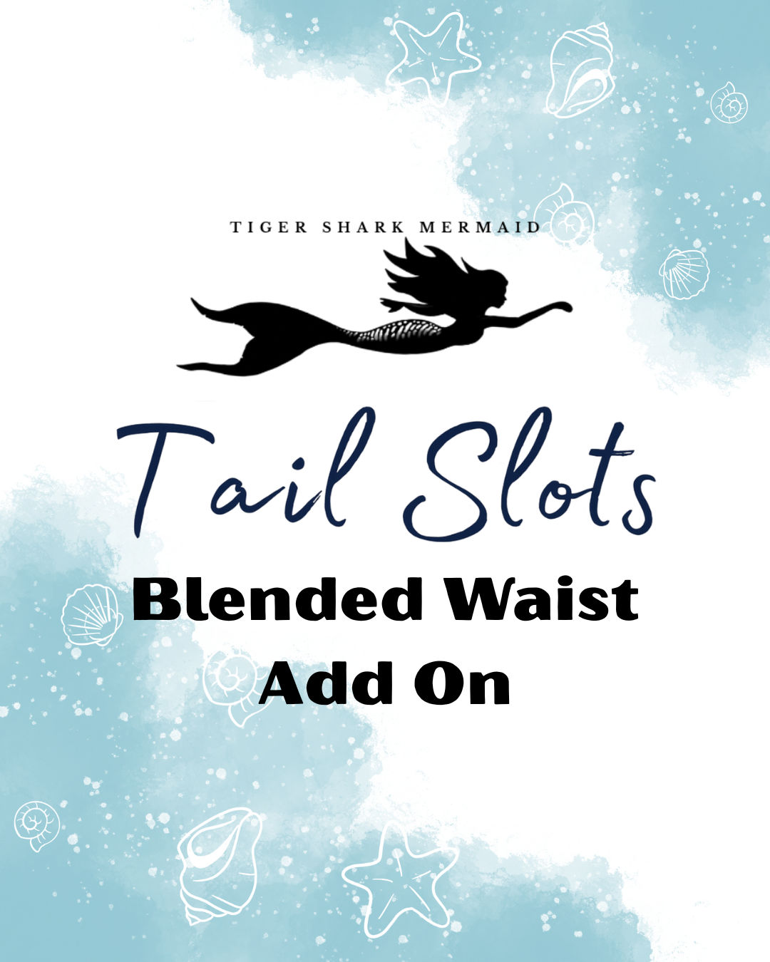Blended Waist Add-On – For Custom Mermaid Tail Orders Only