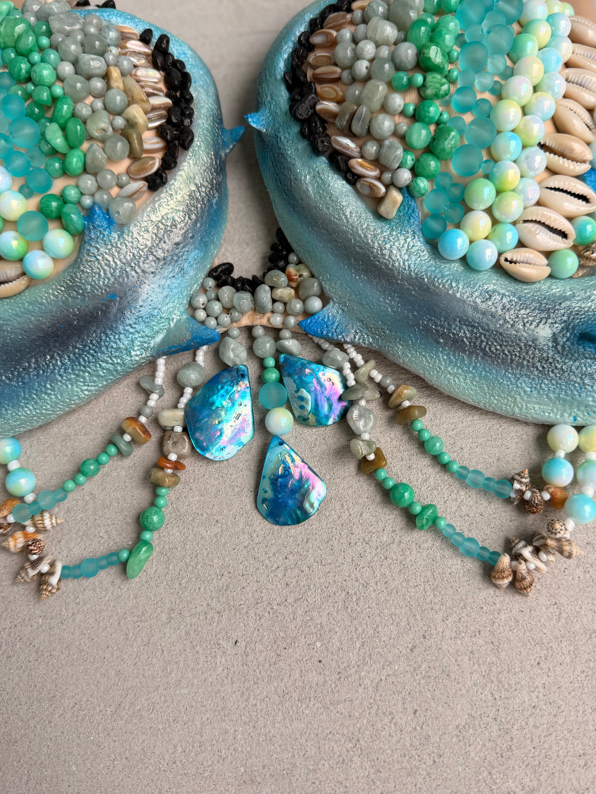 Hammerhead Lagoon Beaded Mermaid Top