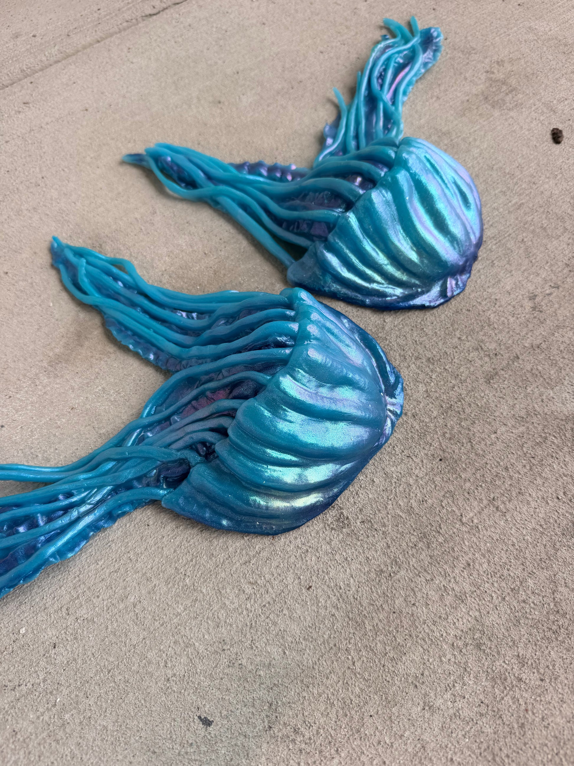 Glow Jellyfish Silicone Mermaid Top | Build-A-Top Reservation B-DD