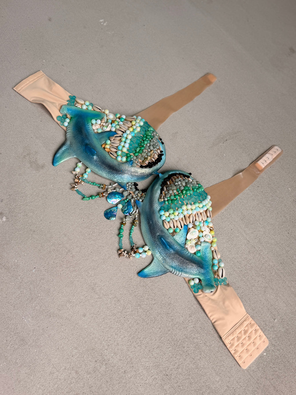 Hammerhead Lagoon Beaded Mermaid Top