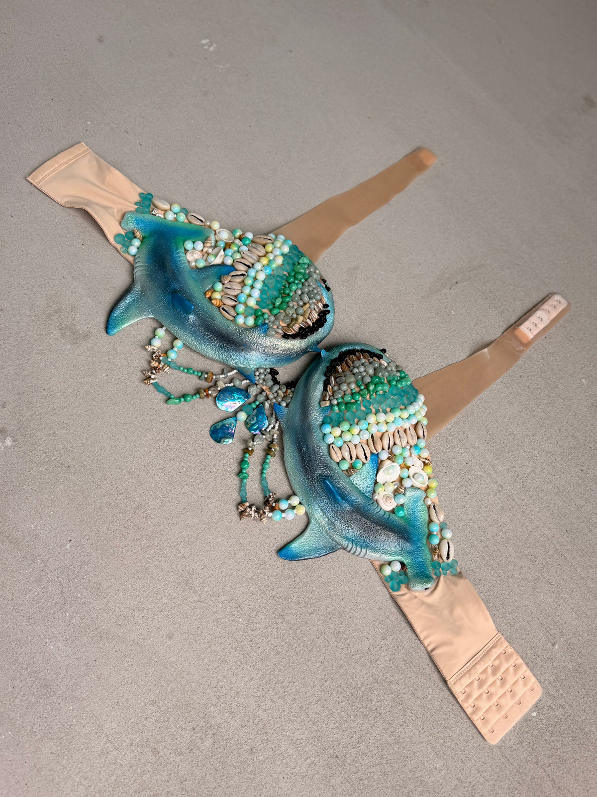 Hammerhead Lagoon Beaded Mermaid Top