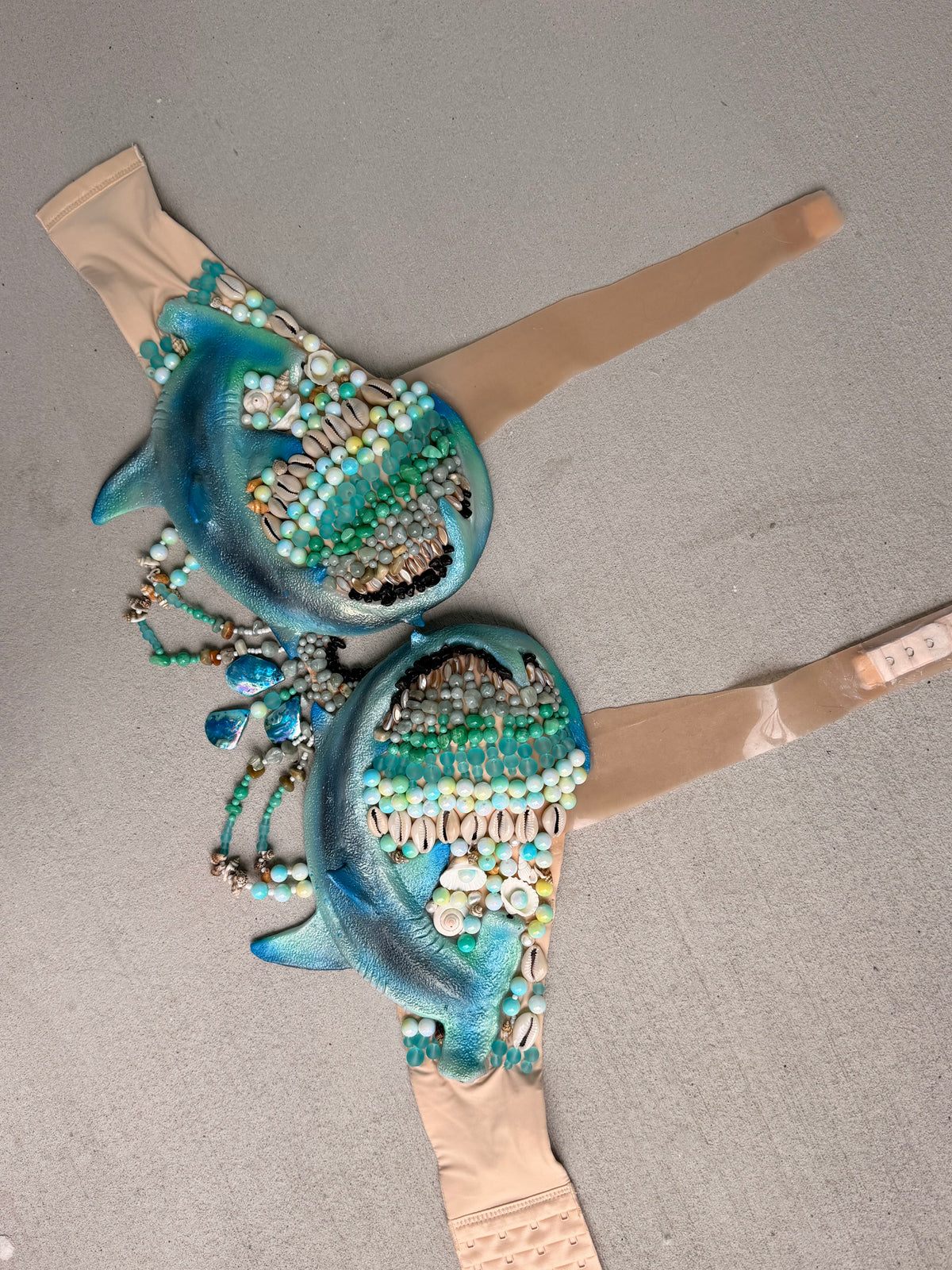 Hammerhead Lagoon Beaded Mermaid Top