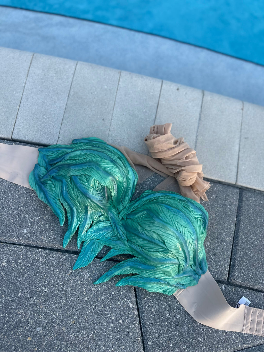 New Custom Centered Seaweed Top Slots B, C, D, DD cup sizes Available