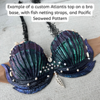 Atlantis Shell Custom Top A/B/C cup size slots