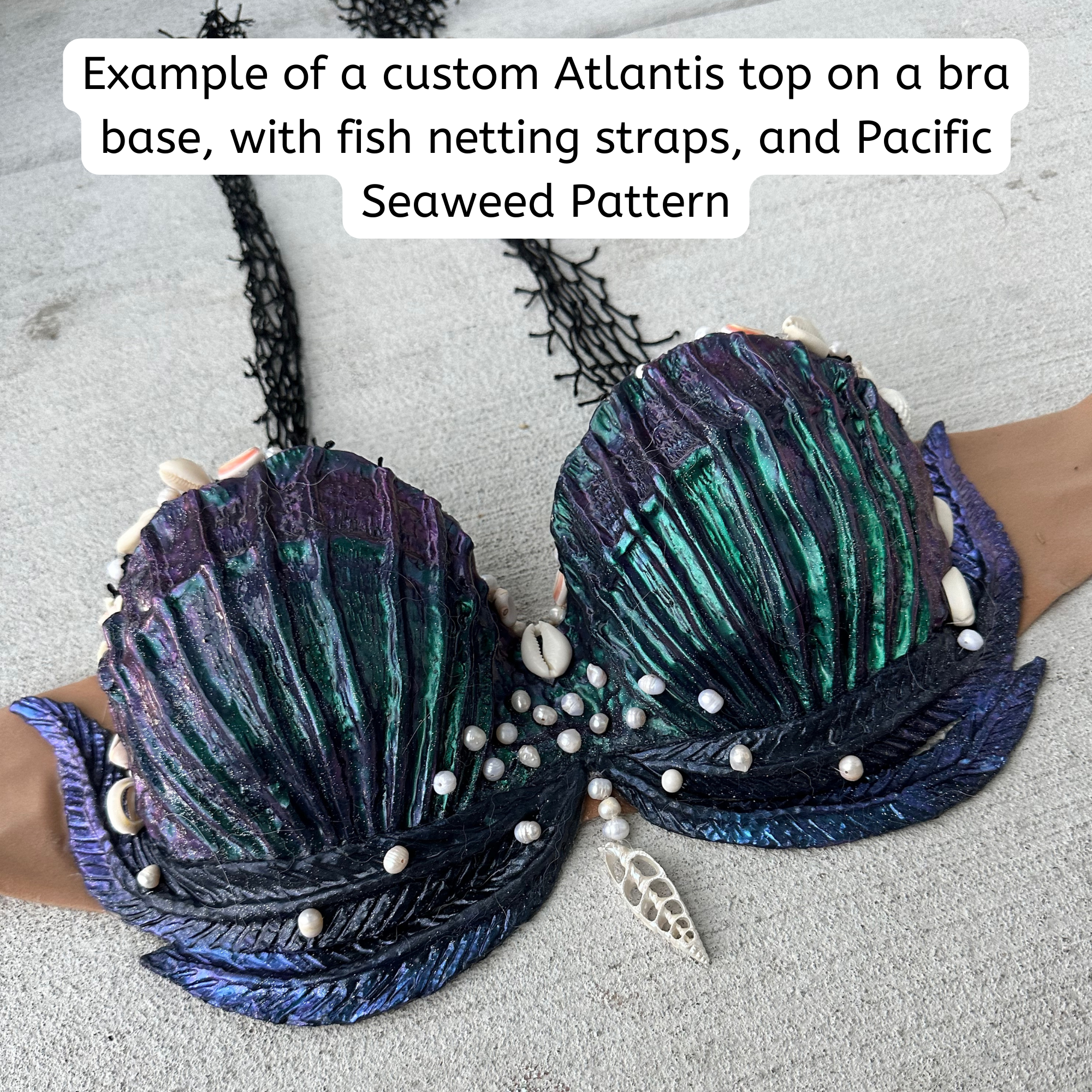Atlantis Shell Custom Top A/B/C cup size slots