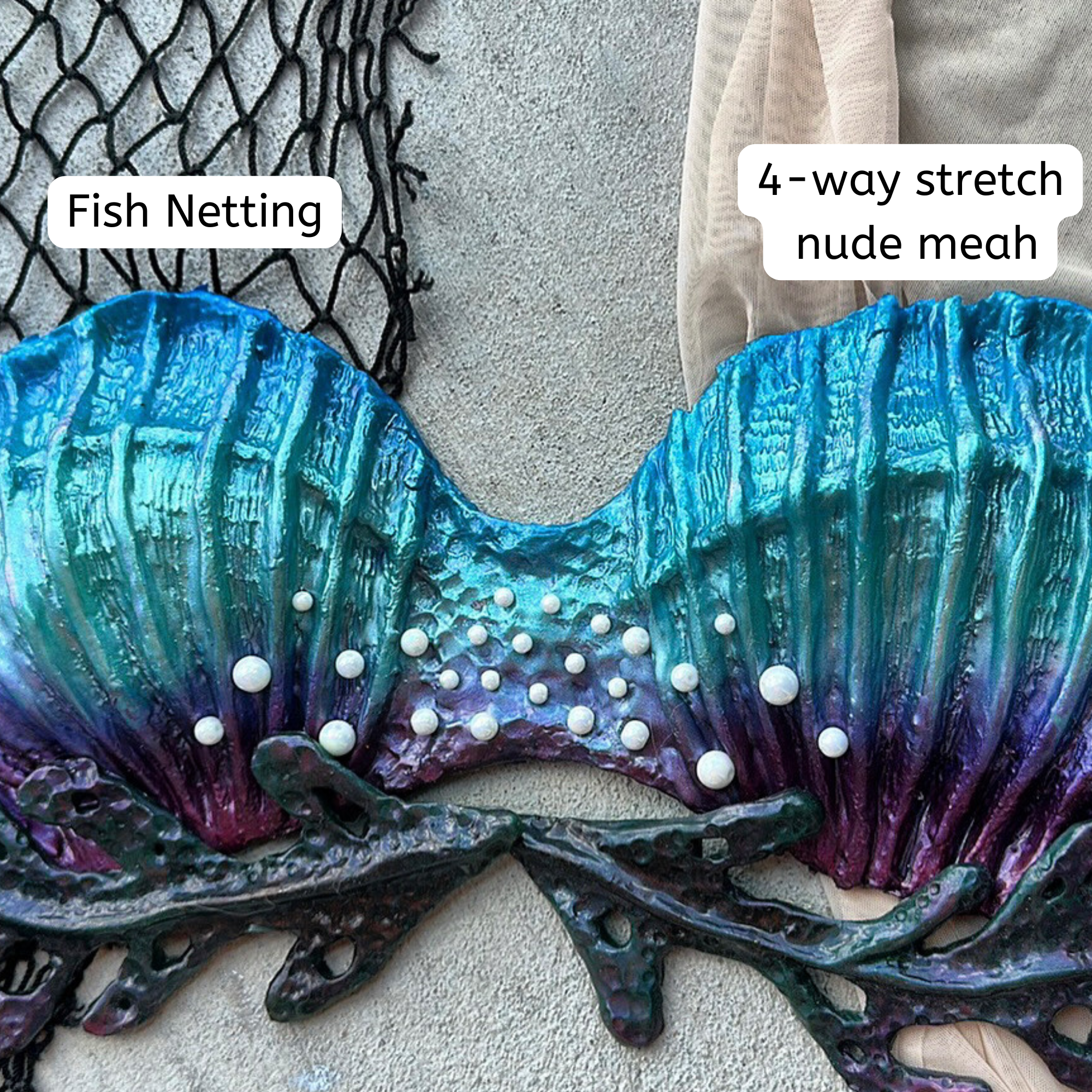 Atlantis Shell Custom Top A/B/C cup size slots