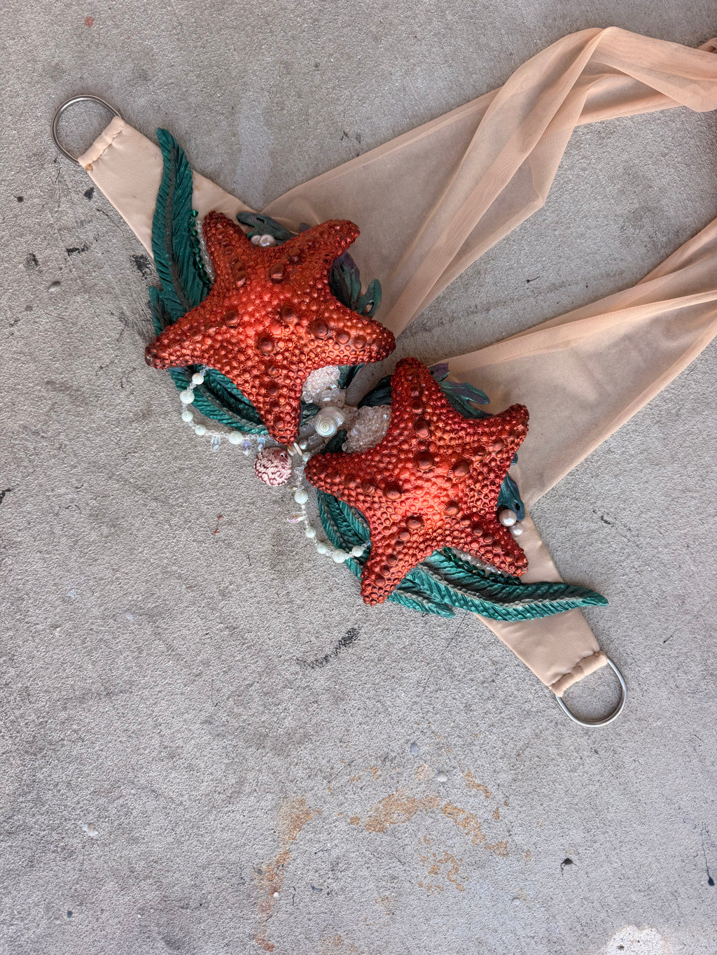 A-Cup Starfish Mermaid Top – Ready to Ship pre-made