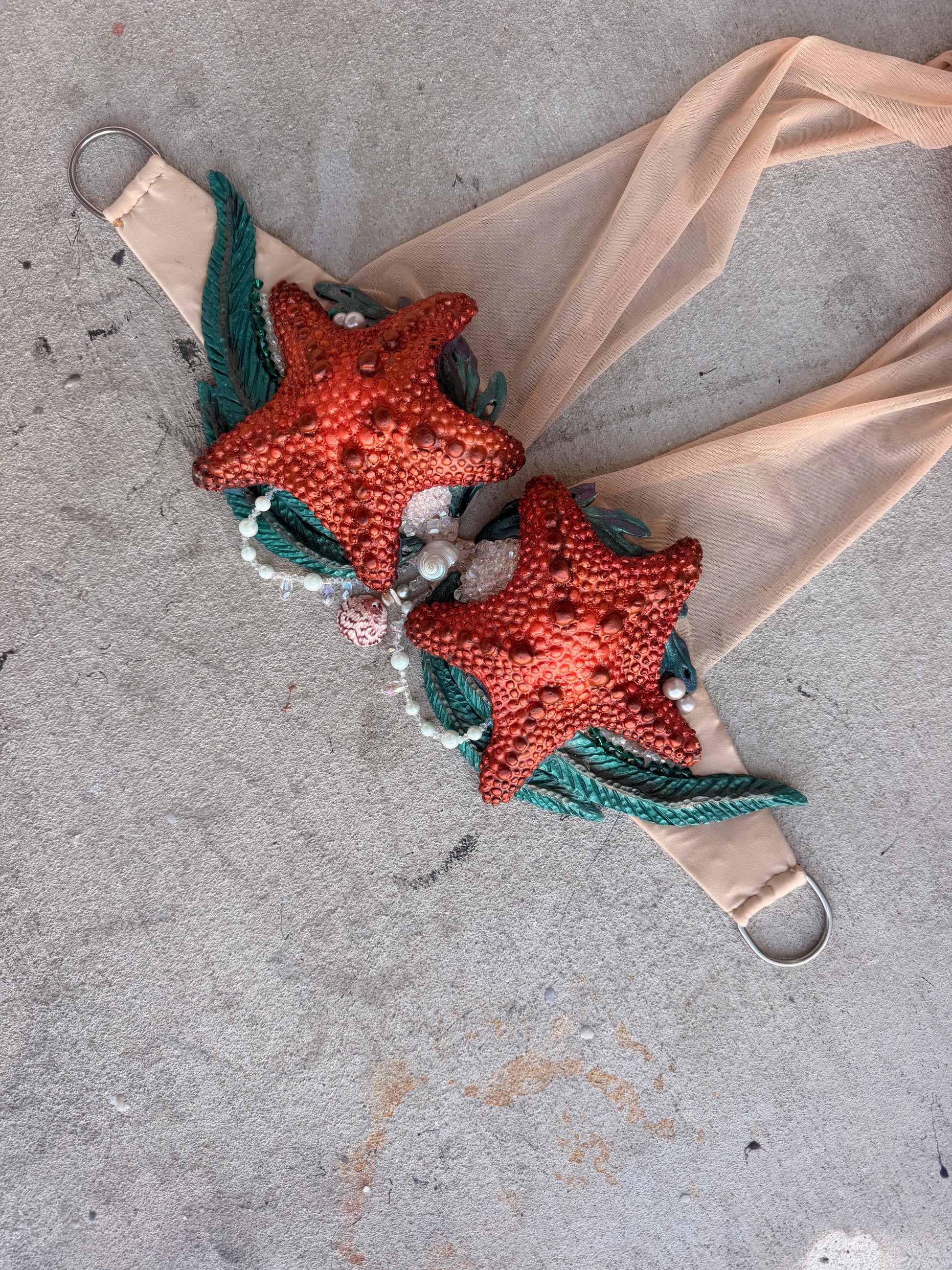 A-Cup Starfish Mermaid Top – Ready to Ship pre-made