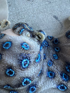 Pre-Made Blue-Ringed Octopus Silicone Mermaid Top – Adjustable Band for C Cup Sizes