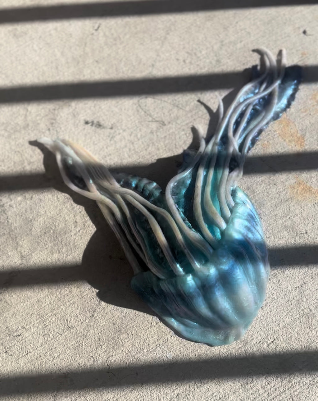 Glow in the Dark Build-A-Top Jellyfish pre-made B/C/D/DD top