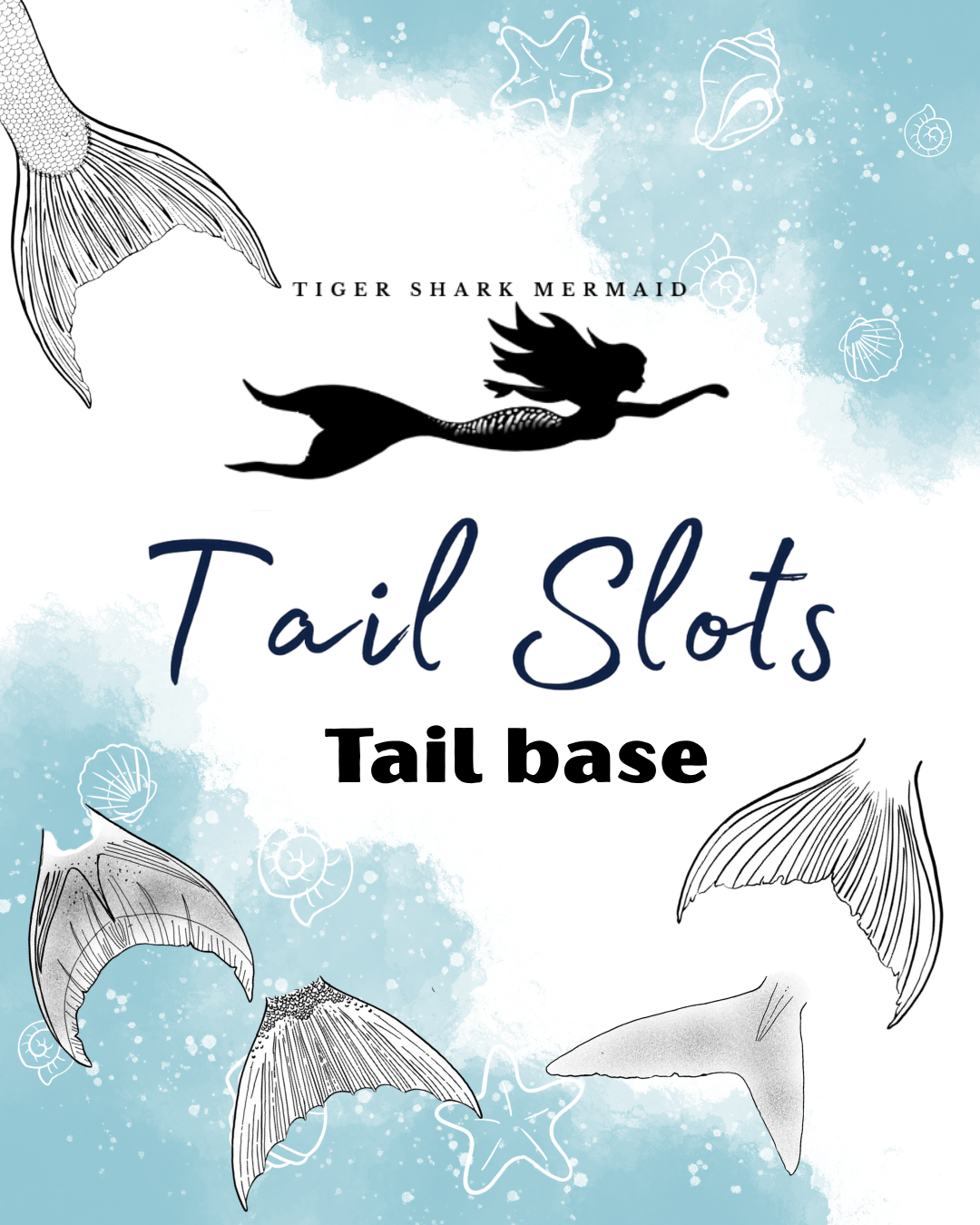 Custom Silicone Mermaid Base – U.S. Only (Read Description for Outside US)