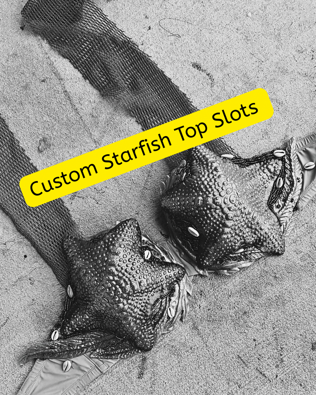 Custom Starfish Top Slots -Cup Size