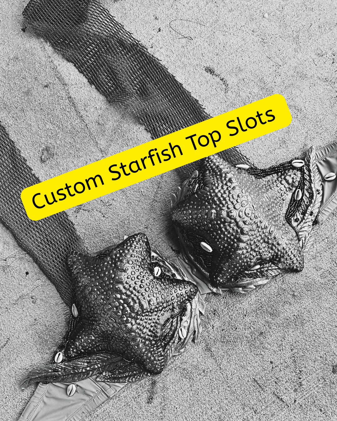 Custom Starfish Top Slots -Cup Size