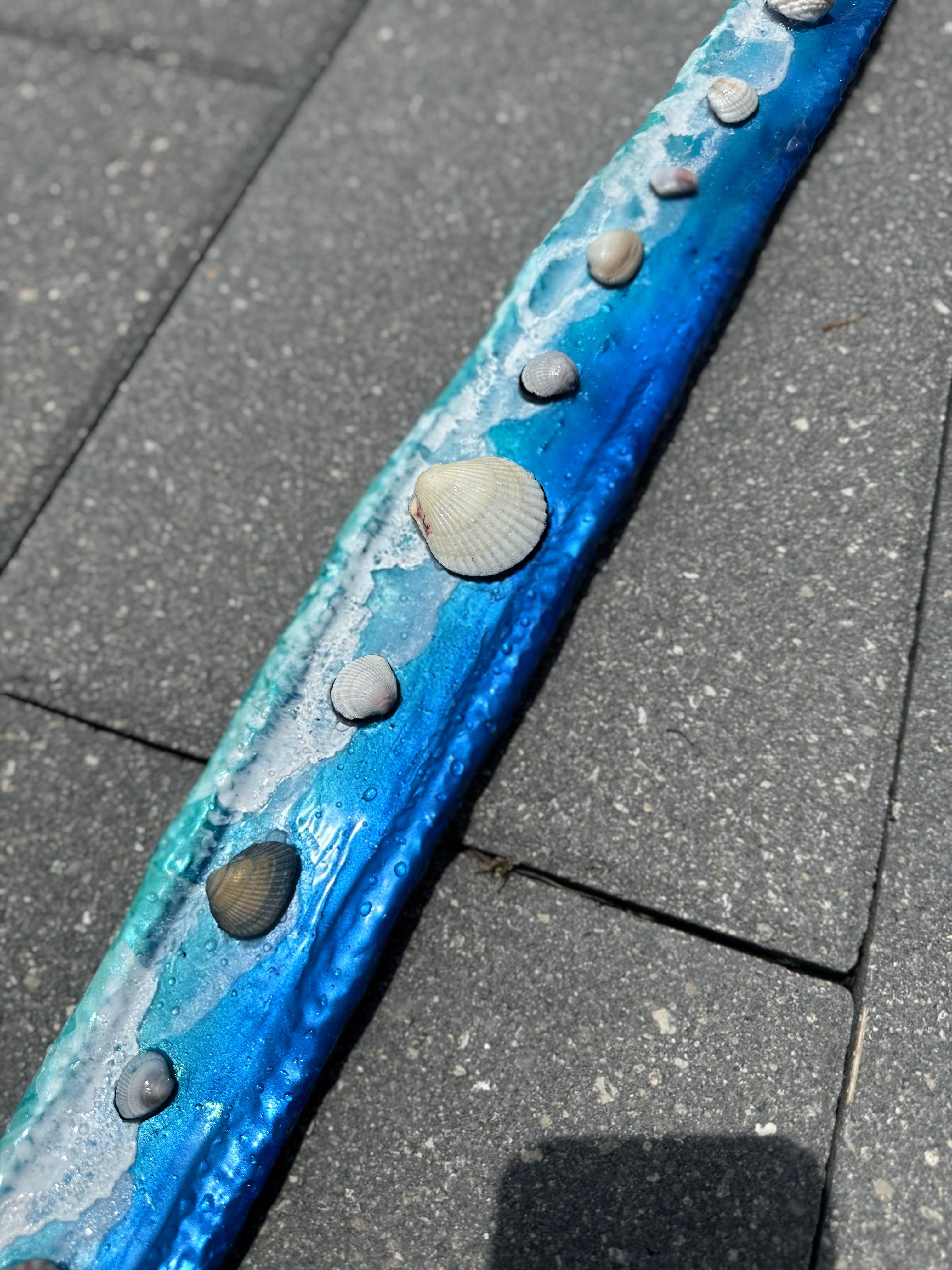 Silicone Real Sea Shell Freediving Weight Belt – Ocean Tidal Series