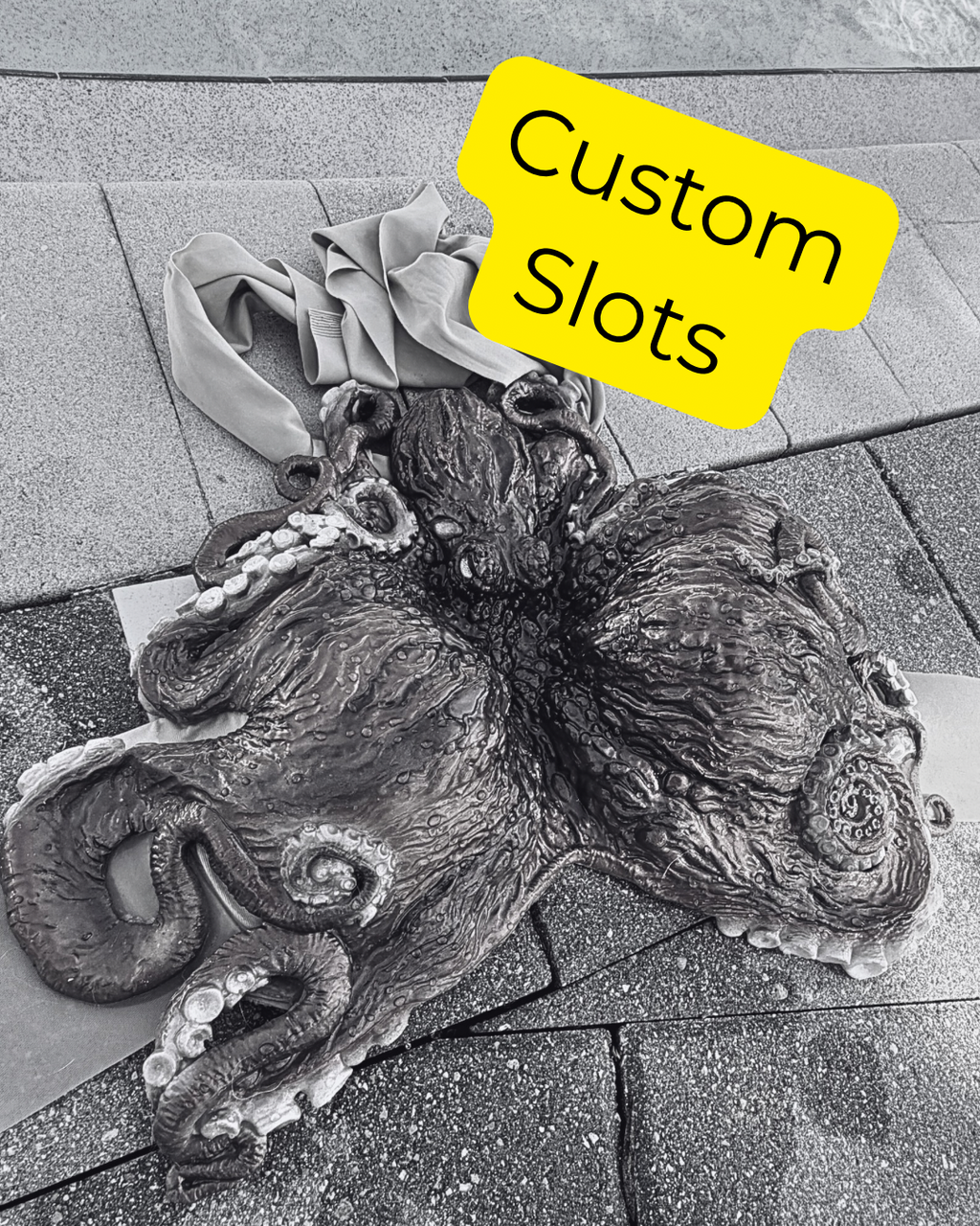 Custom Pacific Octopus Silicone Top – Color Choice (B–DD Fit)