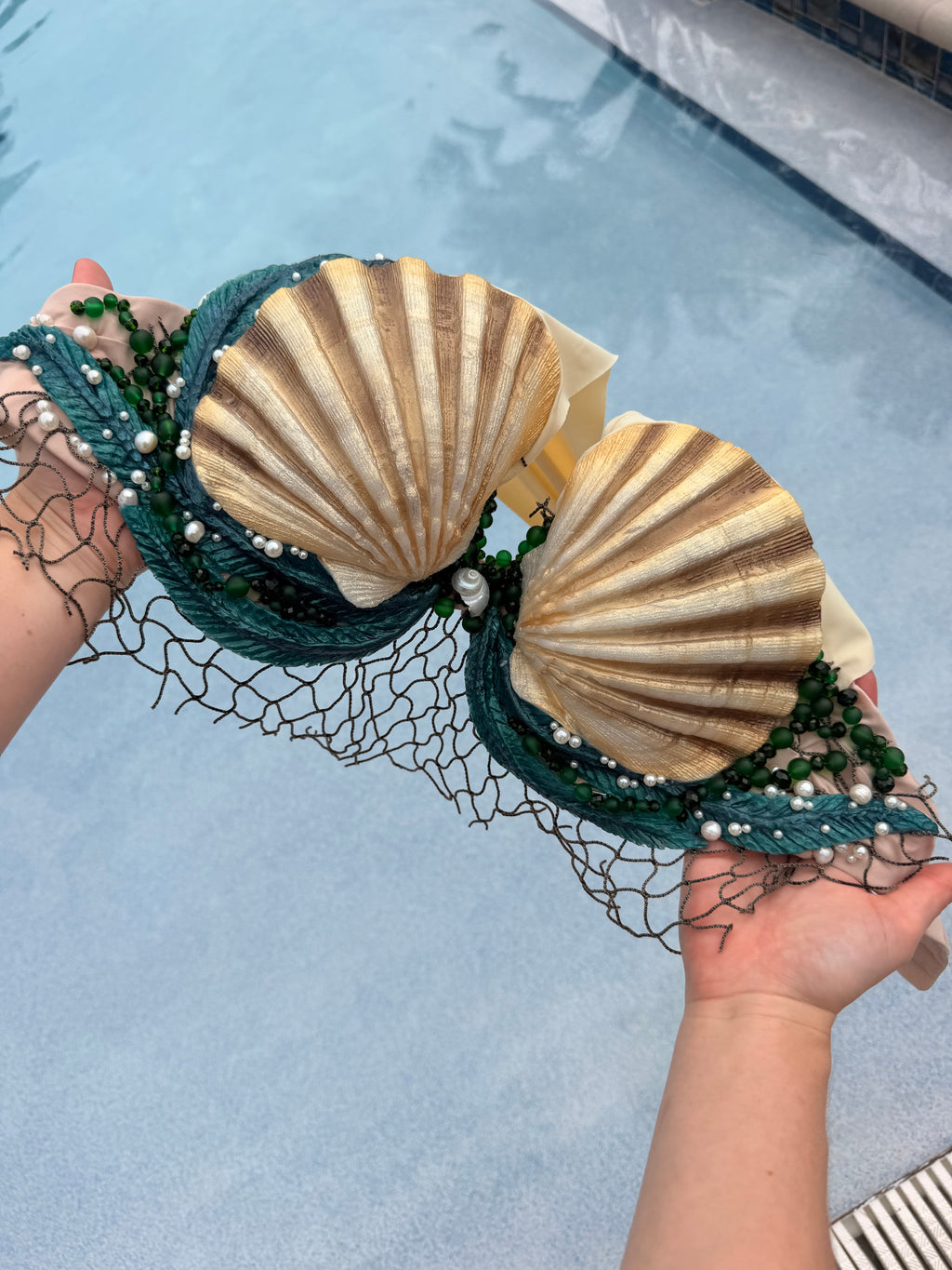 Moonlit Reef Glow-in-the-Dark Mermaid Top