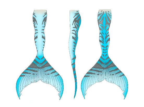 Custom Mermaid Tail Design